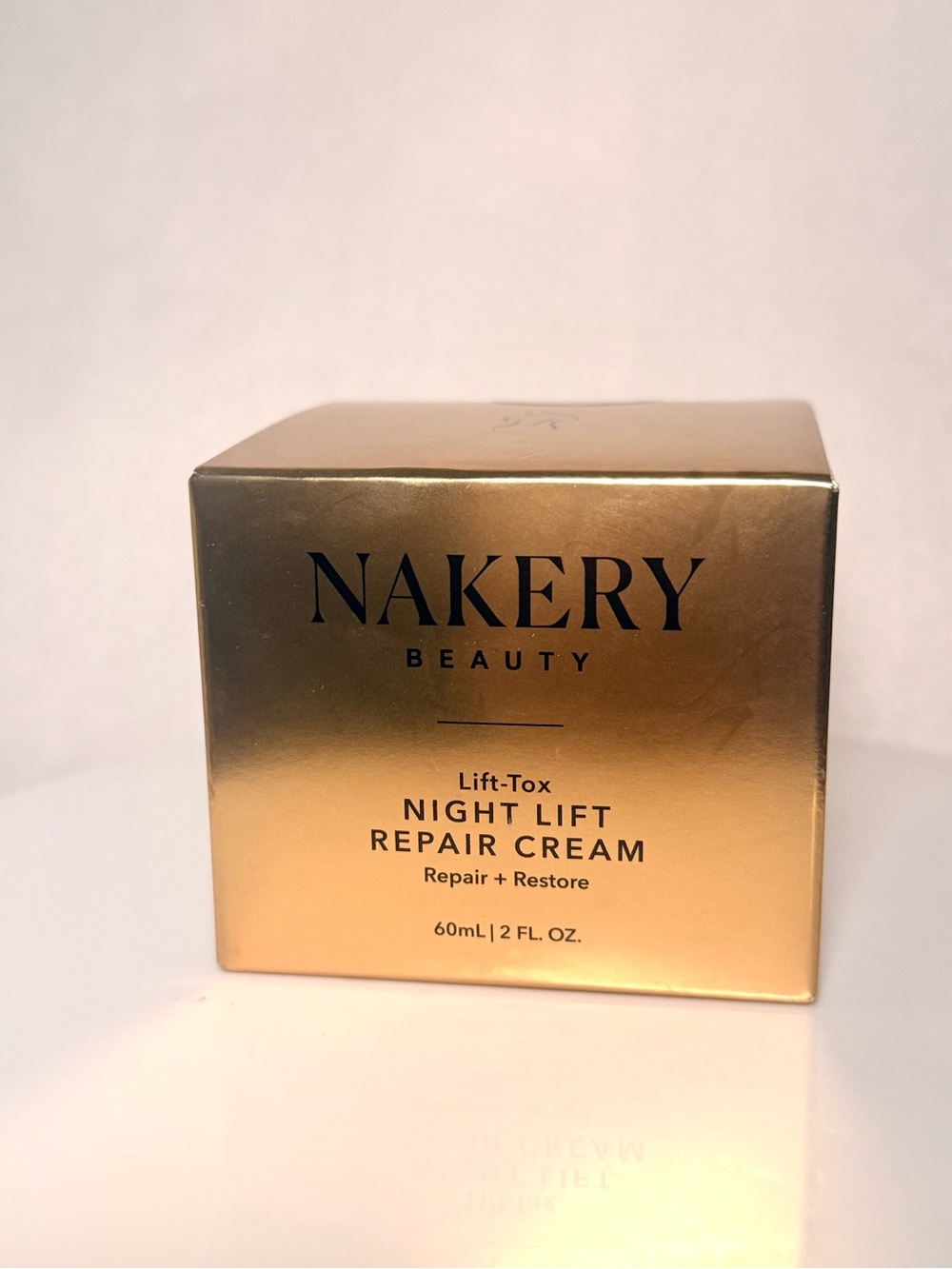 Nakery Lift-Tox Night Lift Repair Cream retail $55